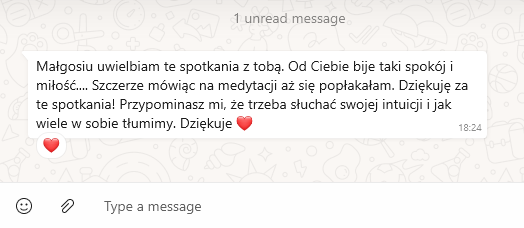 Opinia po czytaniu anielskim 1